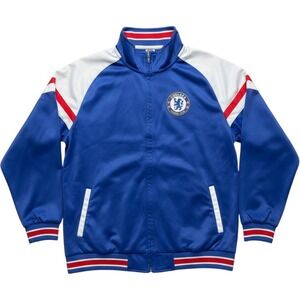 Chelsea FC Official Licensed Product Blue Track Jacket XL Full Zip Soccer Coat